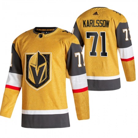Pánské Hokejový Dres Vegas Golden Knights Dresy William Karlsson 71 2020-21 Třetí Authentic